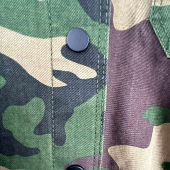 Vans Assembly Camo Shirt Dress Long Sleeve Size S - Picture 13 of 13